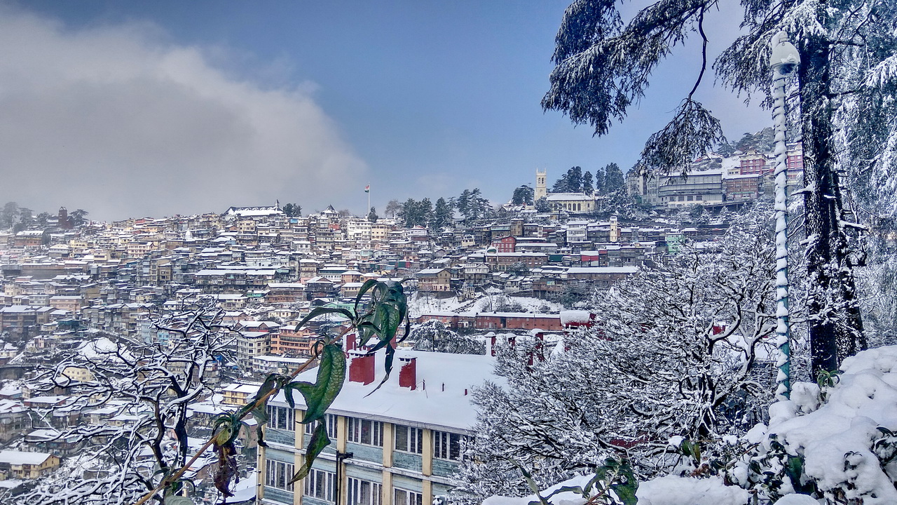 SHIMLA IN SNOW
