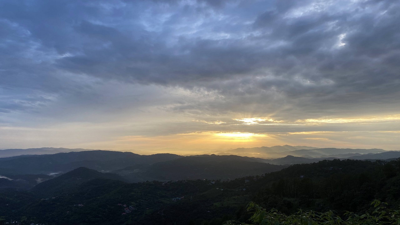 View of jubbarhatti airport shimla