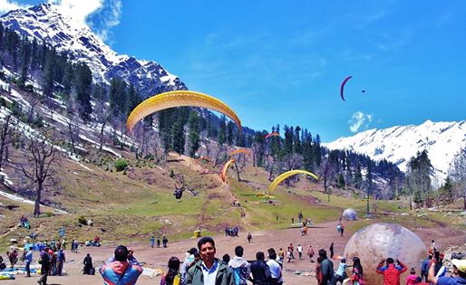 TOURISM AND ADVENTURE SPORTS ACTIVITIES AT SOLANG NALA, MANALI
