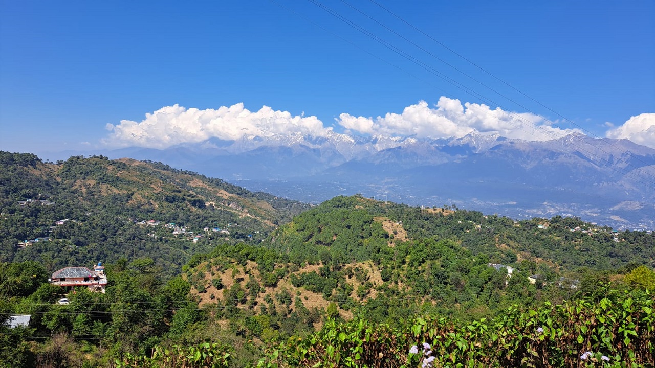 View of Dhauladhar range
