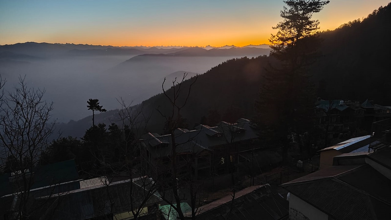 Sunrise view from Mashobra