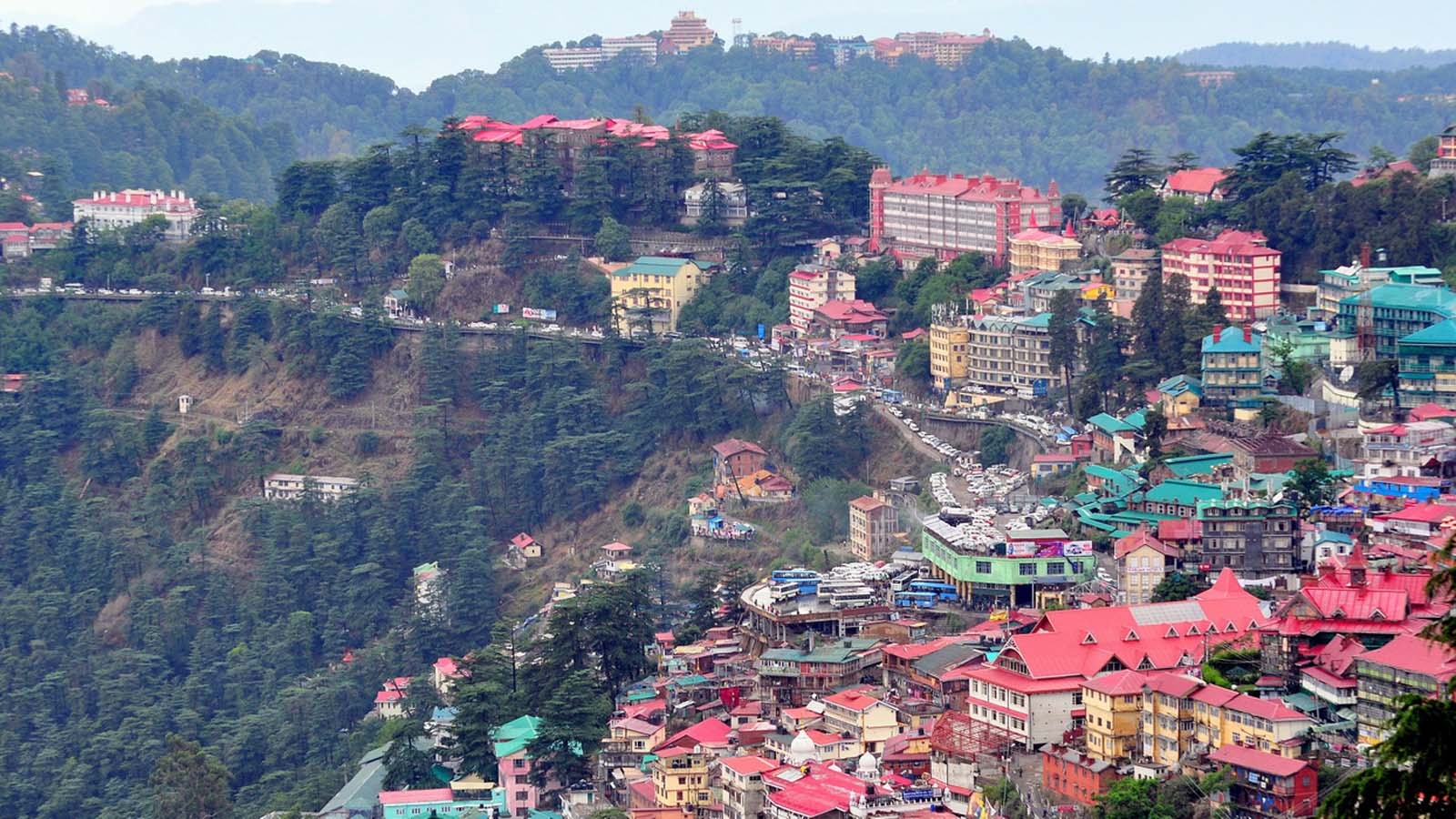 VIEW OF SHIMLA