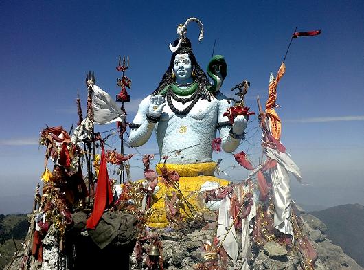 LORD SHIVA SHIVLING AT CHURR DHAAR TEMPLE COMPLEX, SIRMOUR