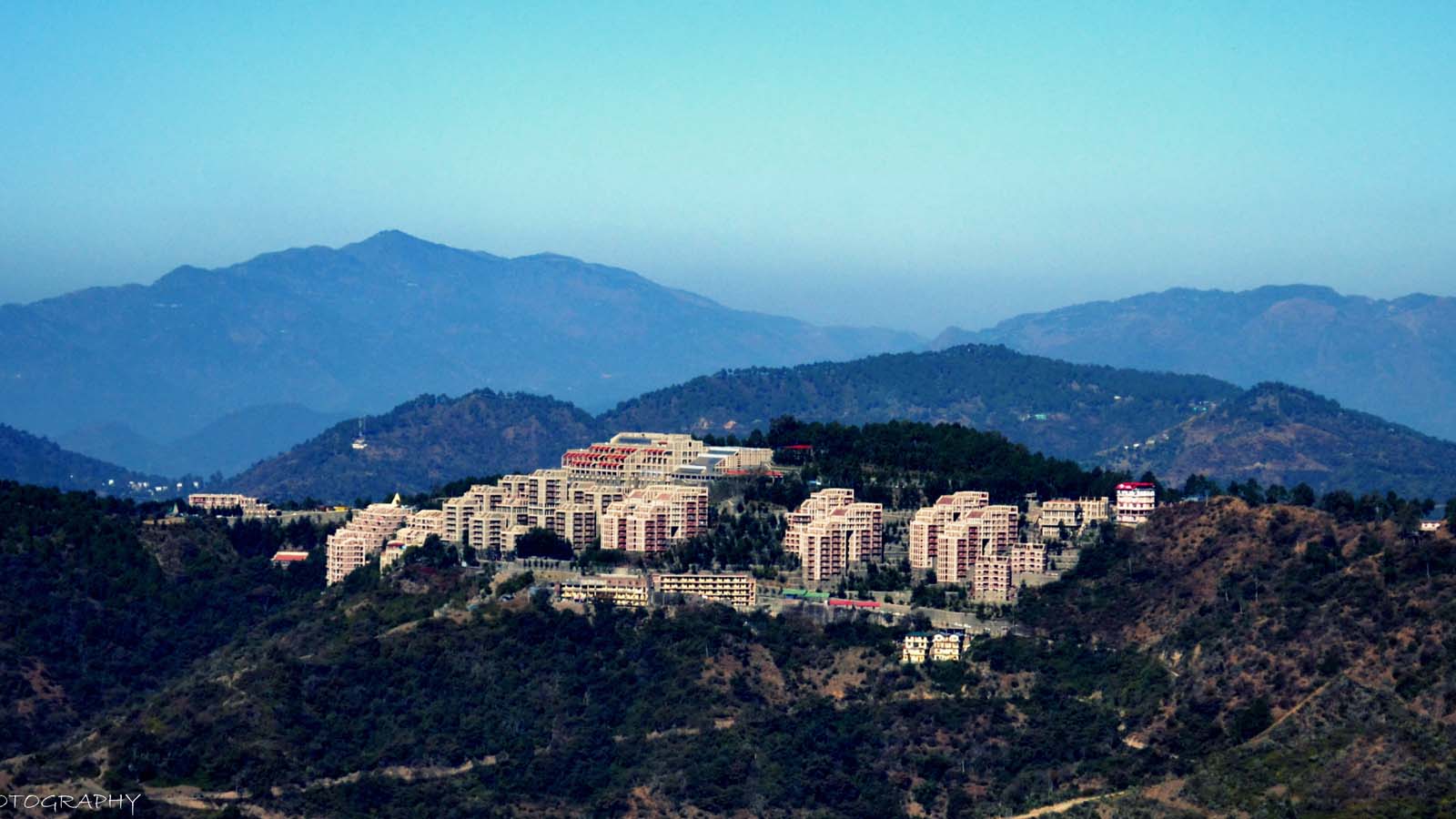 BEAUTIFUL VIEW OF JAYPEE UNIVERSITY OF INFORMATION TECHNOLOGY