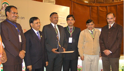 Conferring of Bronze Icon Award by the Hon’ble Minister of State for Personnel