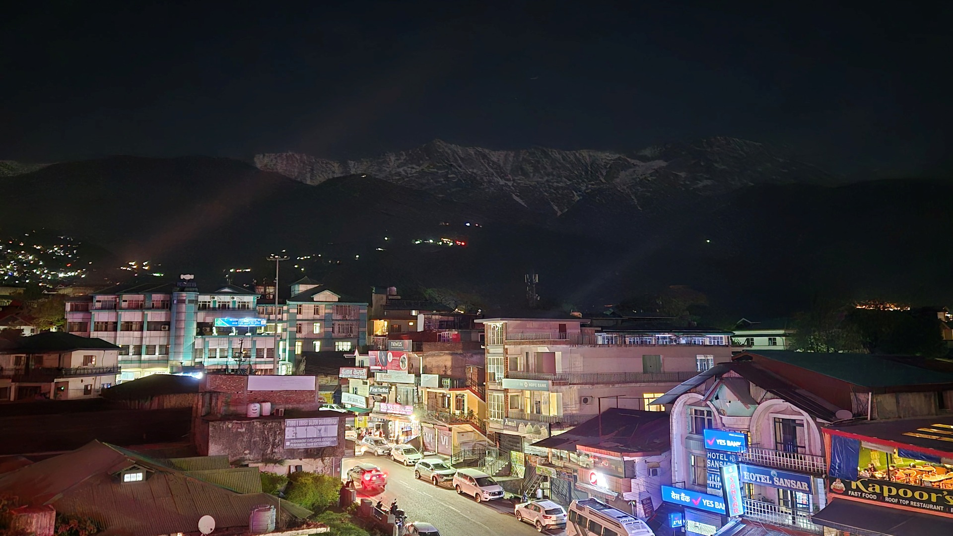 Dhauladhar View from City Point Dharamshala