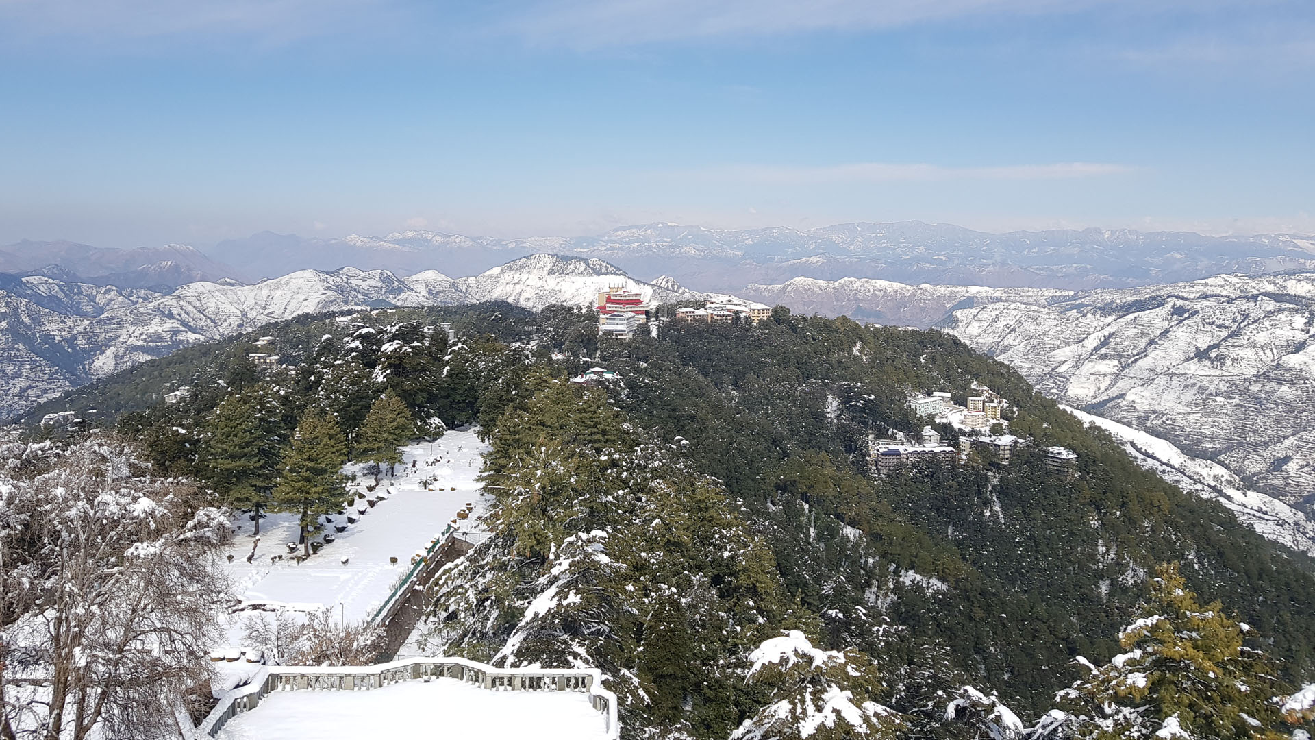 A view of the Centre for Advanced Study, Shimla
