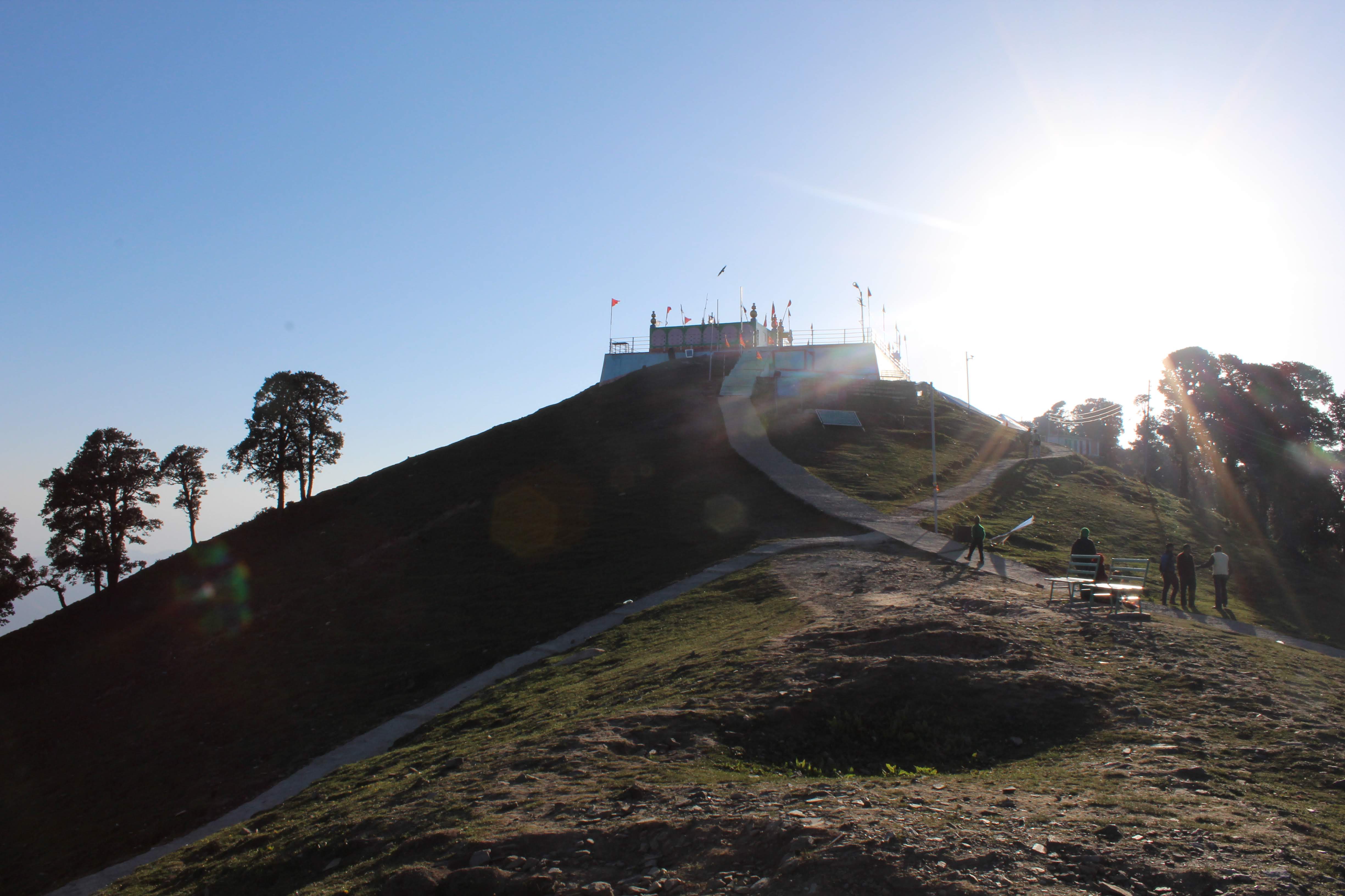SUN RISE AT SHIKARI DEVI