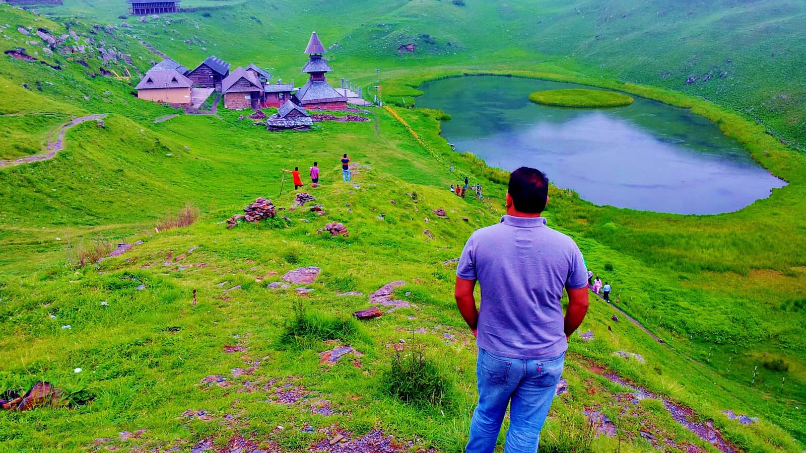 BEAUTIFUL VIEW OF PARASHAR LAKE, MANDI