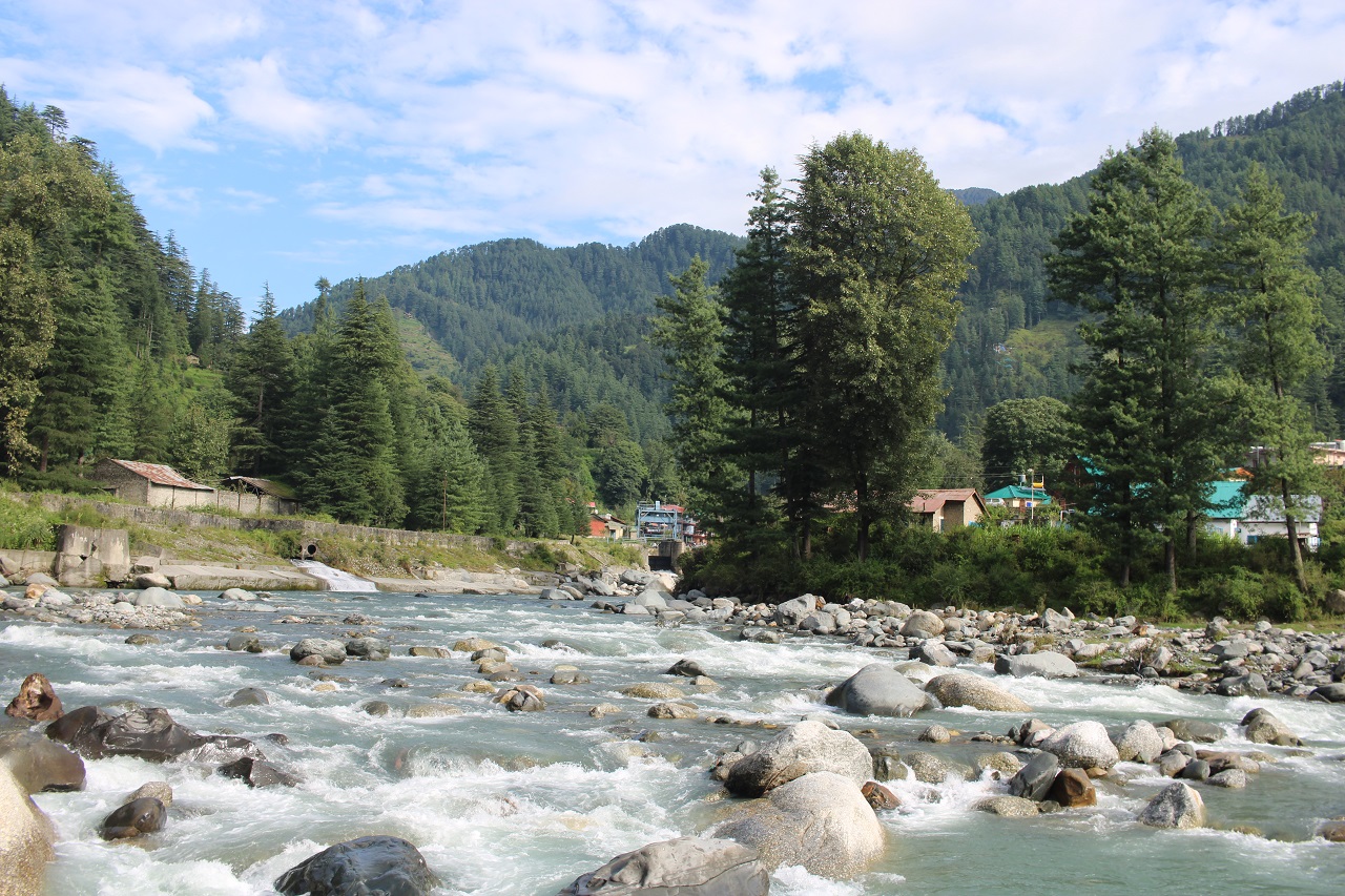View from Barot Valley , Mandi