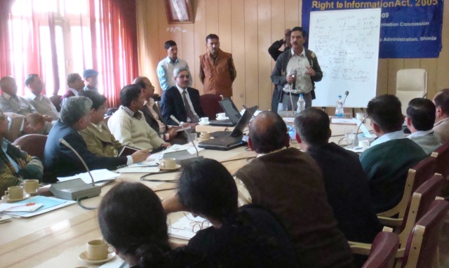 Workshop on Right to Information Act, 2005 at MANDI (JPG, 88 KB)