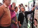 Smt Pratibha Singh, Member of Parliament, Mandi in the exhibition (Forensics-in-Action) on 09.11.2013 organized at Red Cross Fair, Dharamshala 