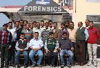 Deputy Director Dr Rajesh Kumar and other faculty members with the participants in the Course on Forensic Science organized for the IOs of Central Range during Oct 21 - Nov 2, 2013.